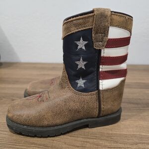 Kids Starry Stripes Boots